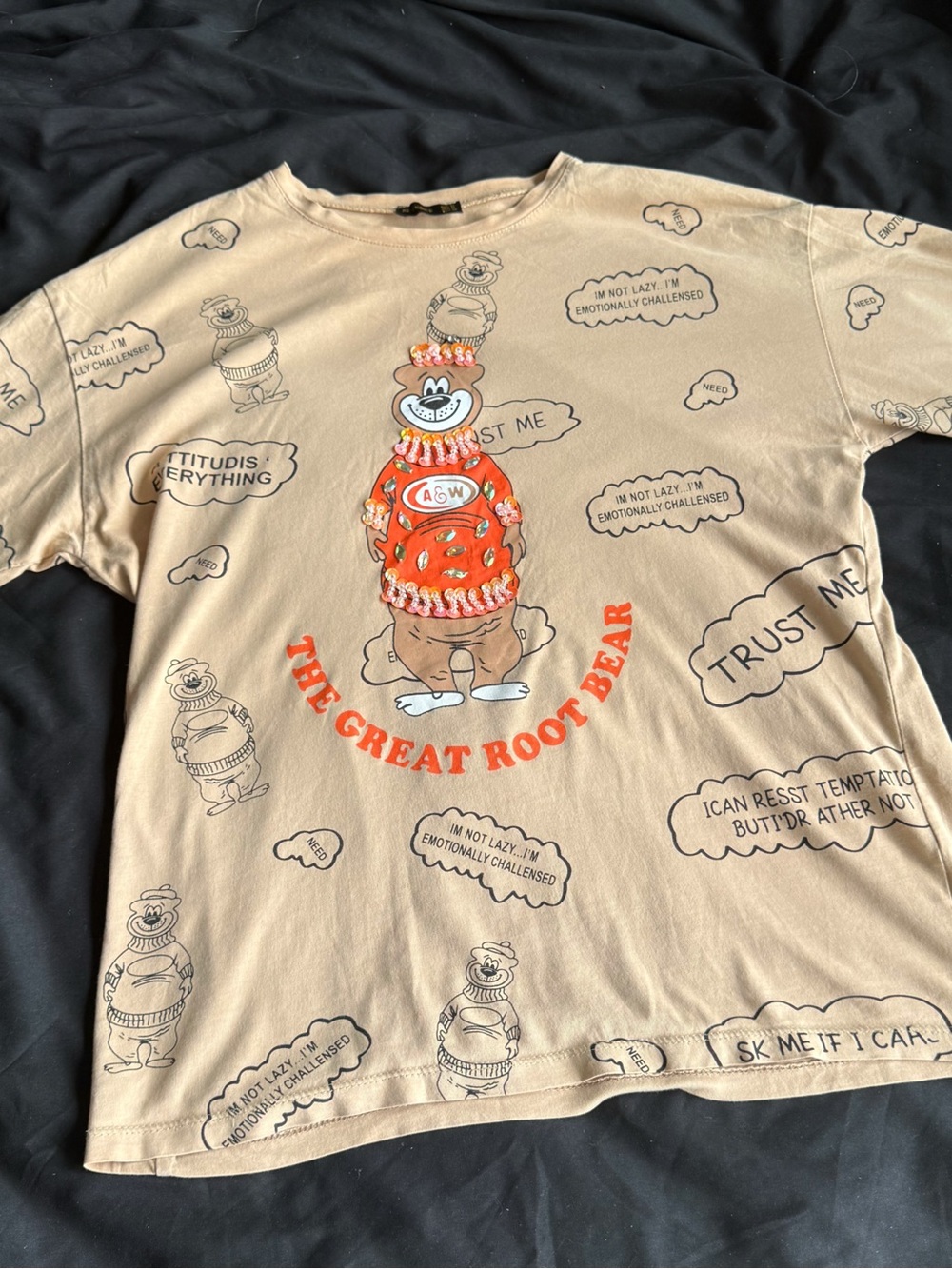Rooty Bootleg A&W The Great Root Bear Graphic Tee